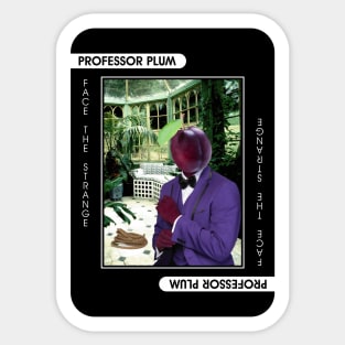 Professor Plum Sticker